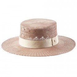 Cora Panama Straw Boater Hat